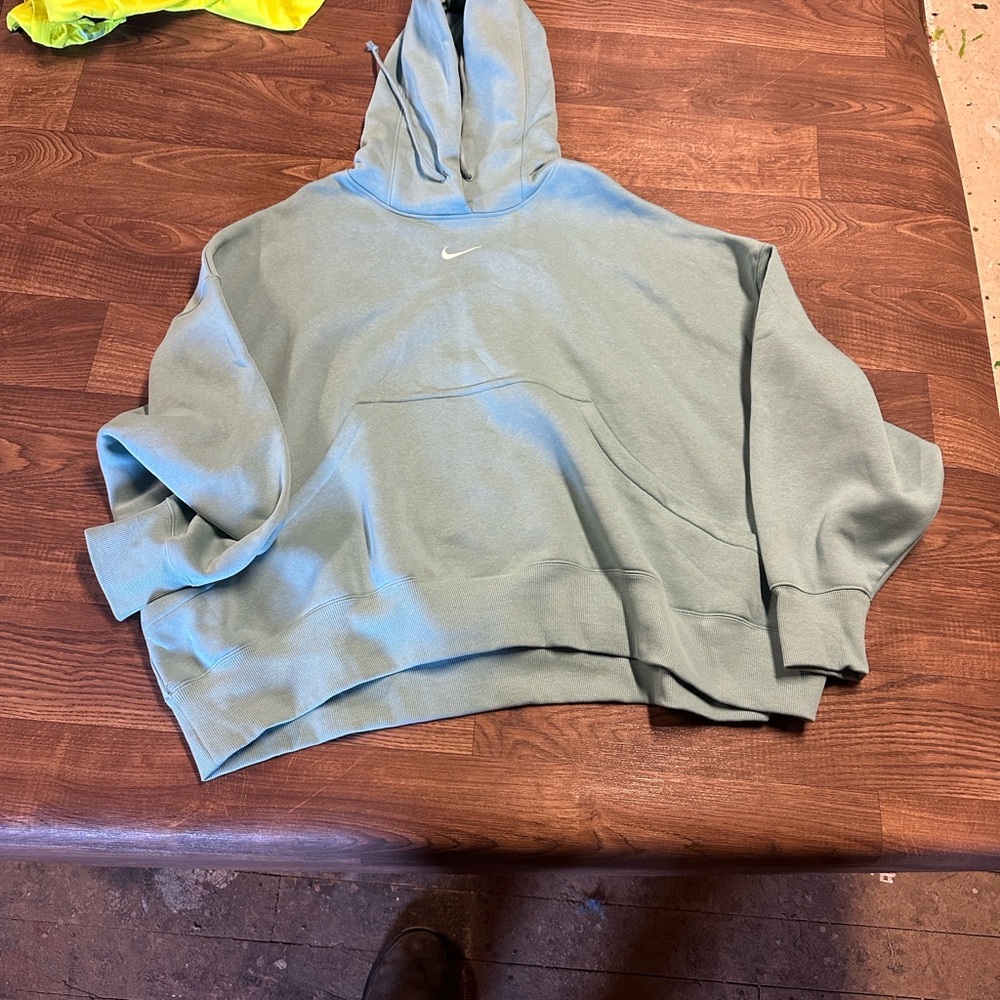 Nike Women's Sage Green Hoodie
